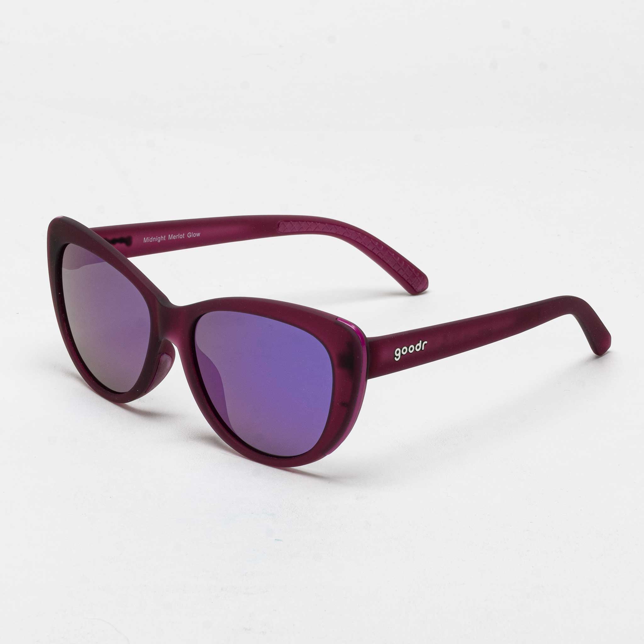 goodr Glam G Sunglasses Sunglasses Midnight Merlot Glow