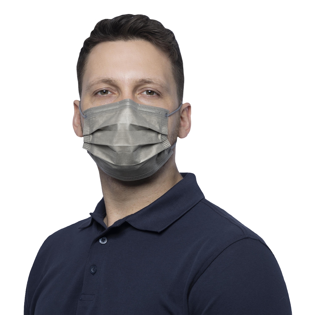 MCD Medical Care Dental GmbH 500 Nitras Soft Protect Plus - taupe - med. Mundschutz - Typ II R Image