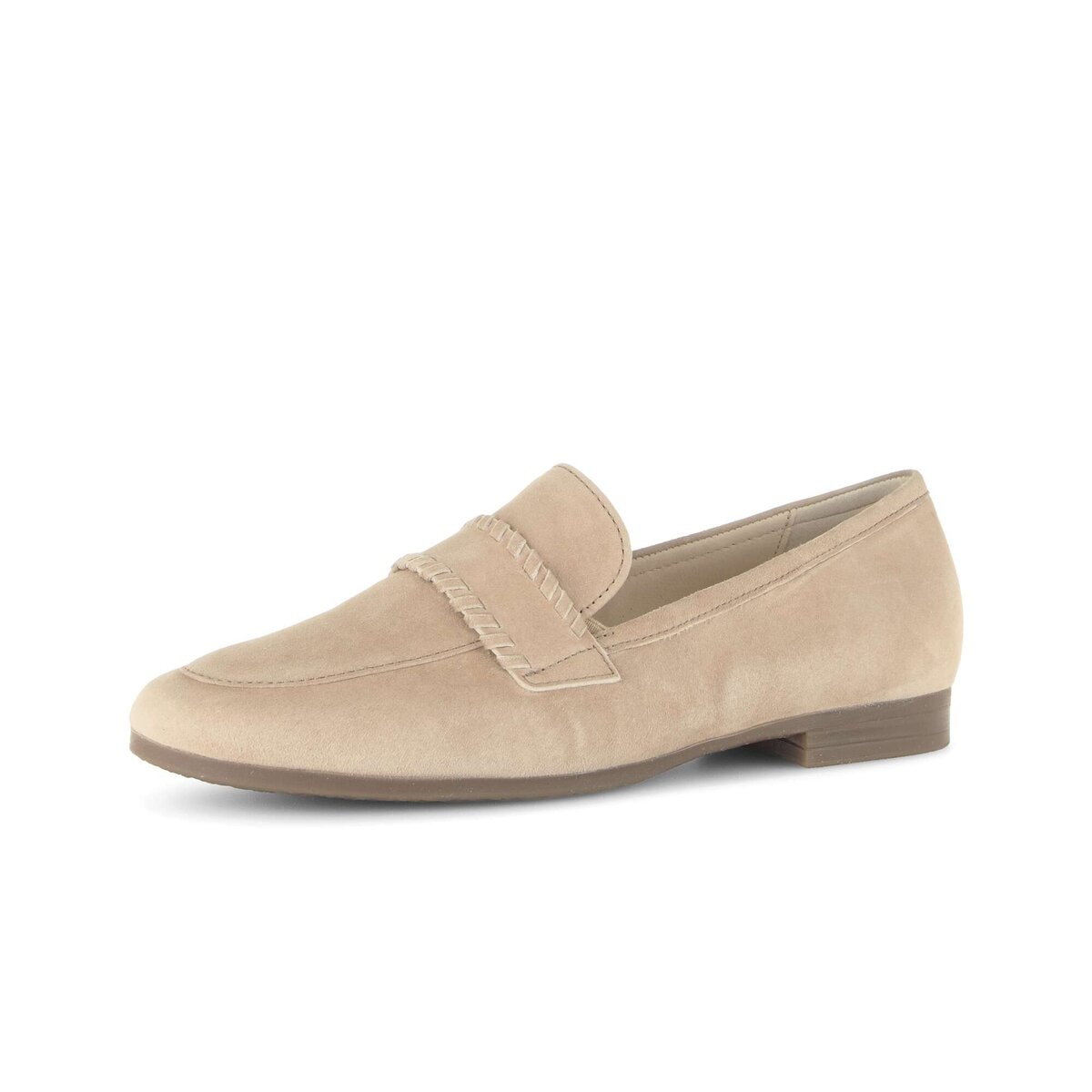 Slipper GABOR "Slipper", Damen, Gr. 39, beige, Schuhe Slipper