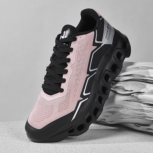 Sportliche Herren-Laufschuhe, leichtes Mesh-Obermaterial, gepolsterte Sohle, ideal für Sport, Laufen und Freizeit Image