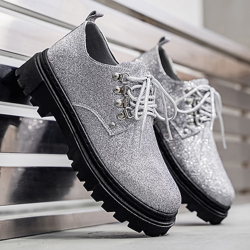 Business-Derbyschuhe für Herren, klassisches Design aus Kunstleder, bequeme Passform, ideal für Büro, formelle Anlässe und Geschäftstreffen Image