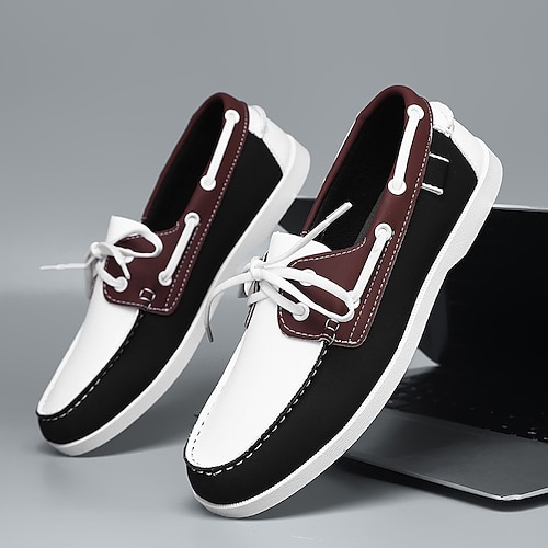 Blaue Herren-Bootsschuhe, bequem und vielseitig für Resorturlaube und Sommerveranstaltungen Image