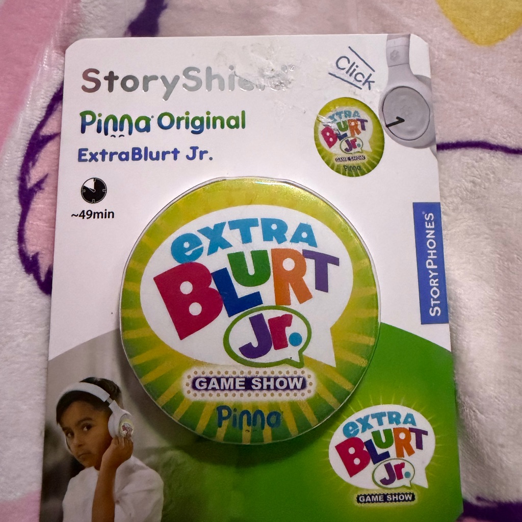 Disney Headphones | Disney Extra Blurt Jr. Headphones - Green And White | Color: Green/Yellow | Size: Os