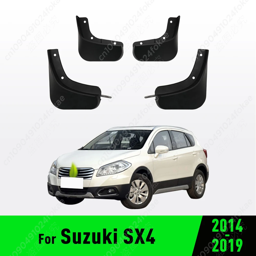 Per Suzuki SX4 S-Cross 2014 2015 2016 2017 2018 2019 Parafango Parafango Paraspruzzi Guard Splash Flap Parafanghi Accessori Auto