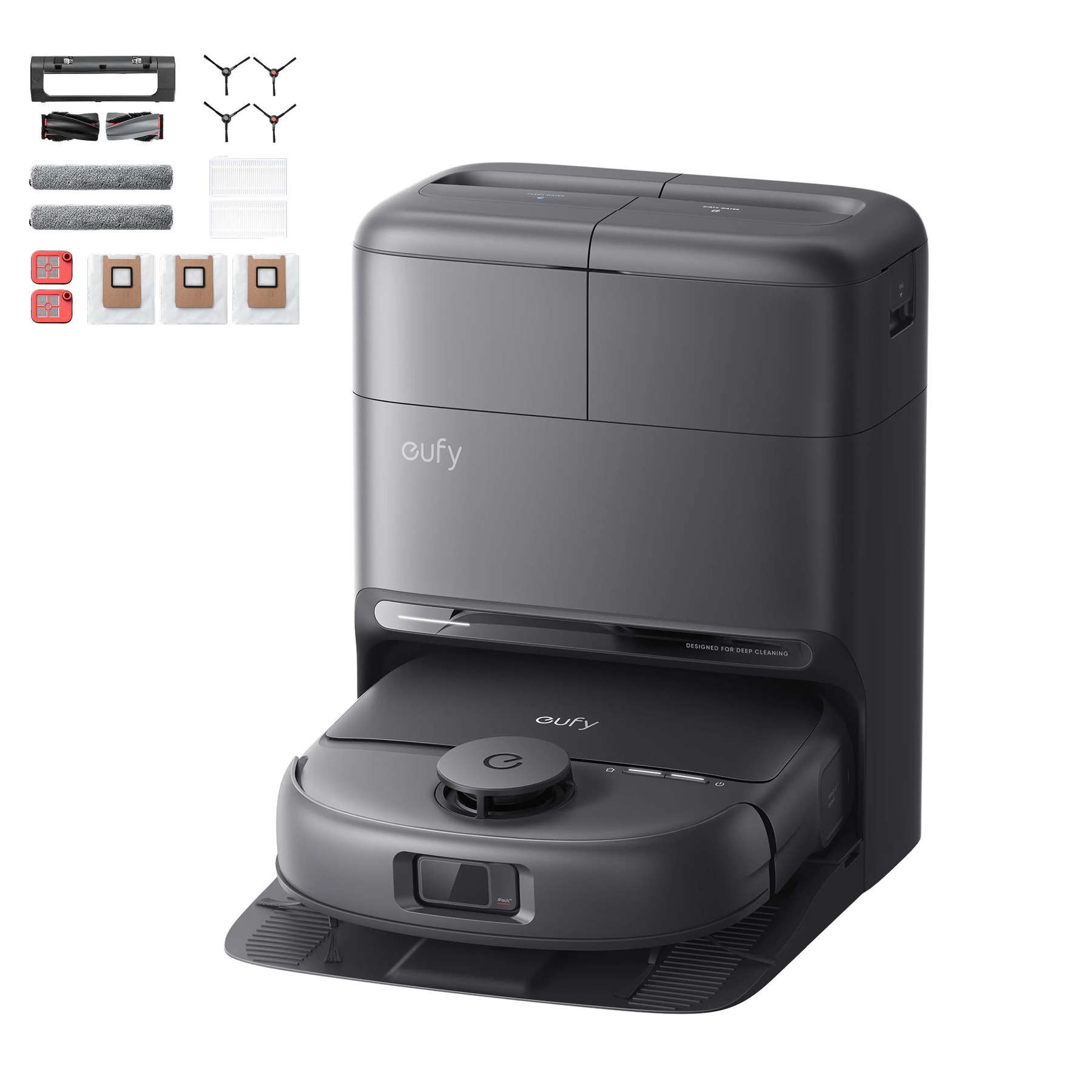 eufy Omni C28 Robot Vacuum and Mop with eufy Replacement Kit