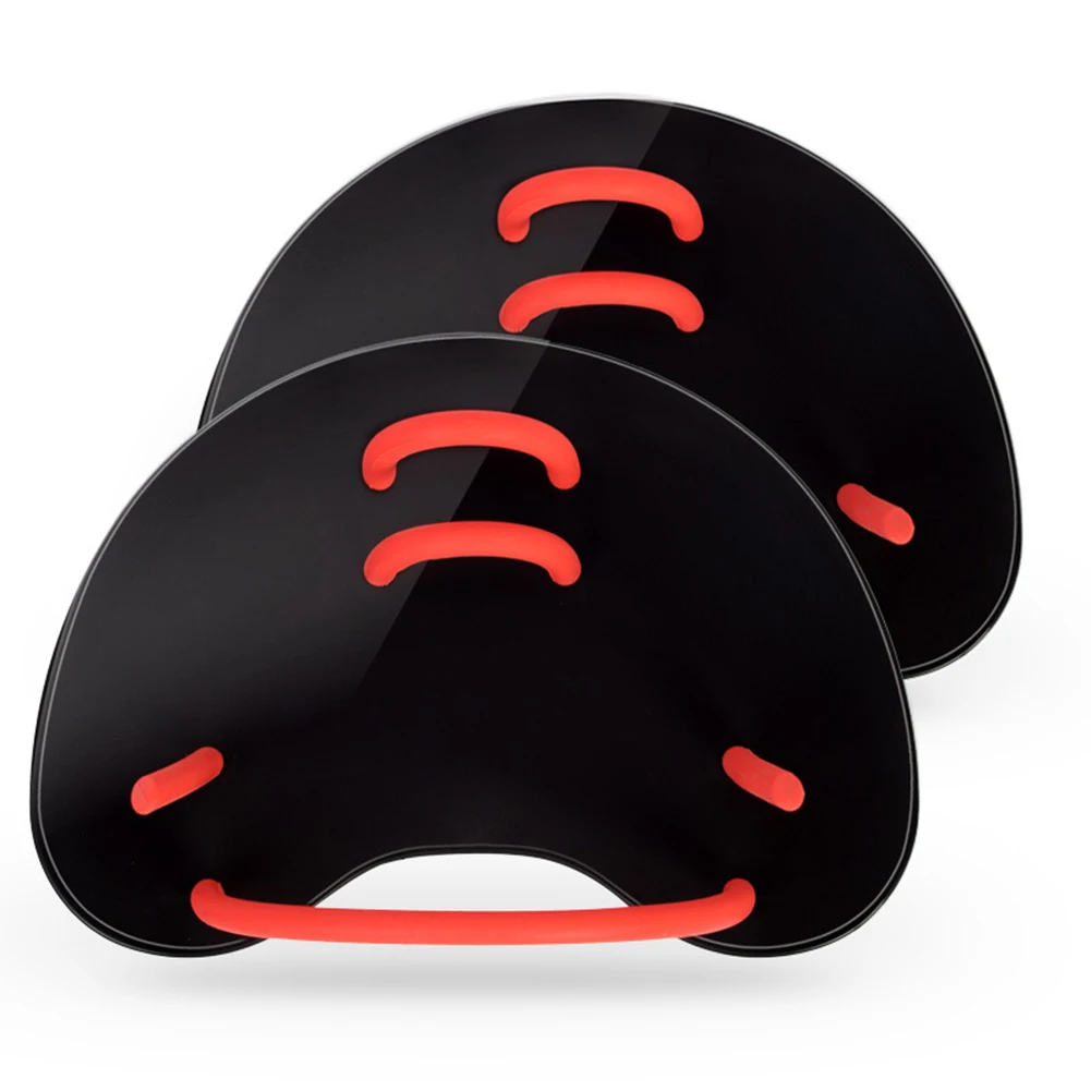 Silikon-Schwimmpaddel, Hüftgürtel, leicht, zum Schwimmen, Korrektur, Handflossen, tragbar, professionelles Hilfs-Lehrzubehör Image