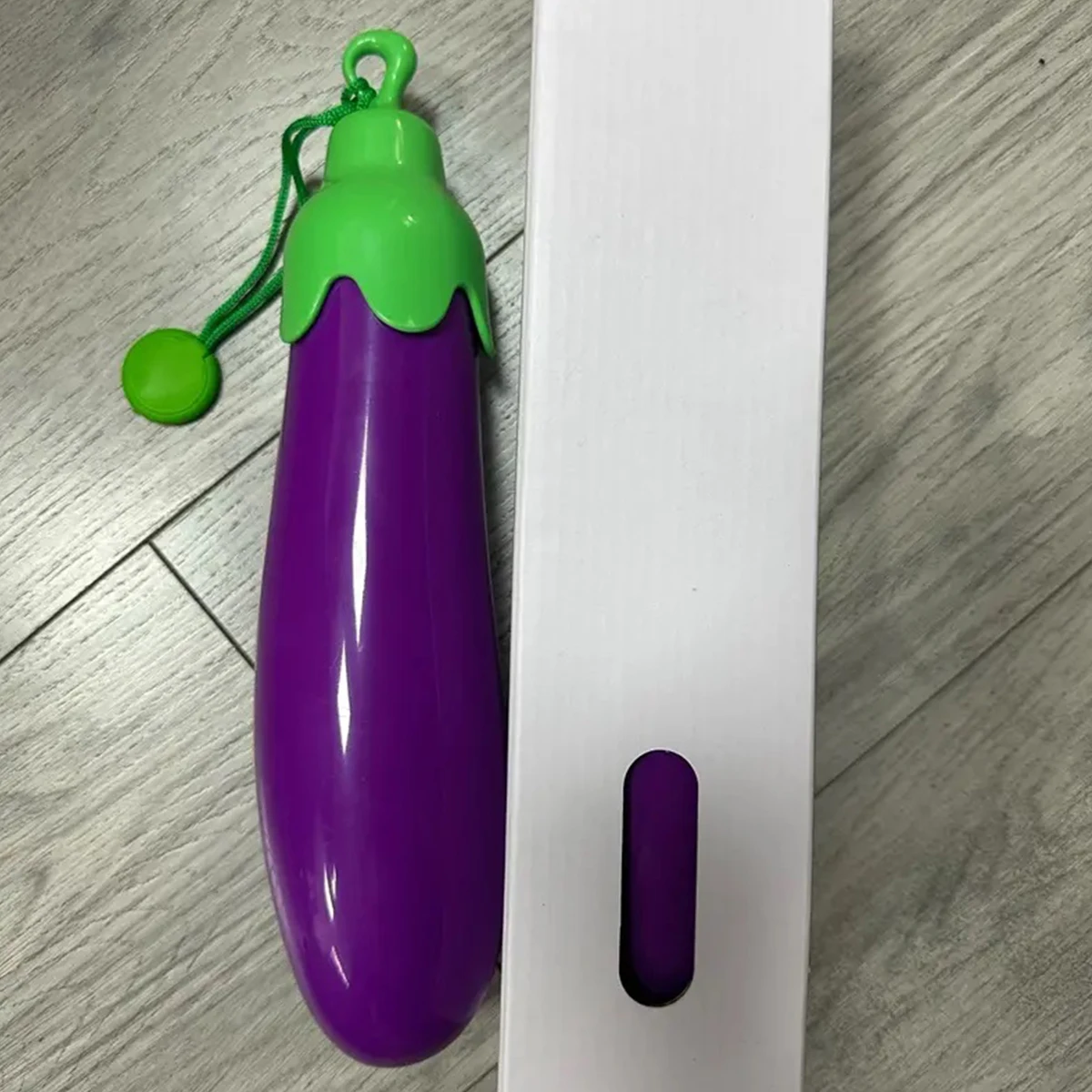 Wunderlicher Klapp schirm im Veggie-Design: Sonnenschutz, langlebig, kompakt für unterwegs-manuell offen, 8 Rippen Image