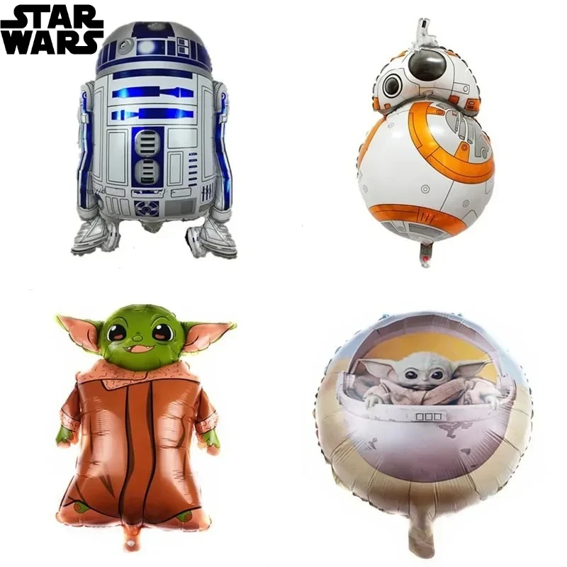„Star Wars“ Alien-Aluminiumfolienballon, Cartoon-Stil, Unisex, perfekt für Geburtstags- und Feiertagsdekorationen, vielseitig einsetzbar Image