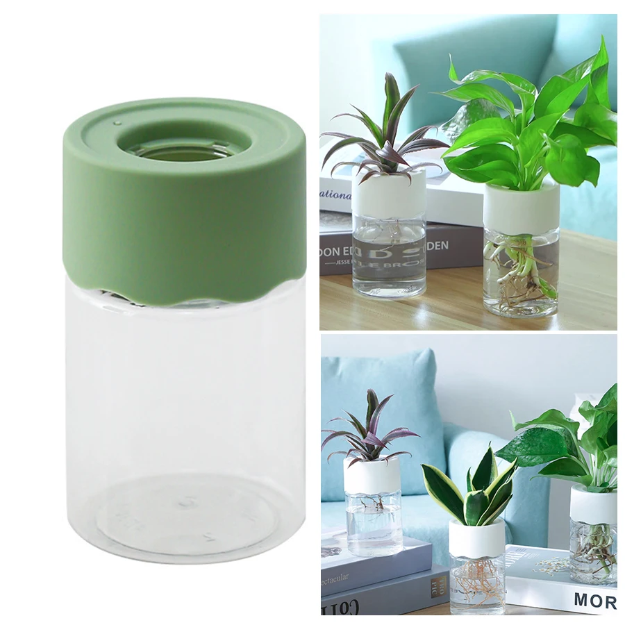 Hydrokultur-Kinderzimmer-Töpfe-Set, Sämling, Kunststoff-Blumentopf, Gartenzubehör, Gartentöpfe/Töpfe, klare Pflanzen, Samen, Orchideen-System Image