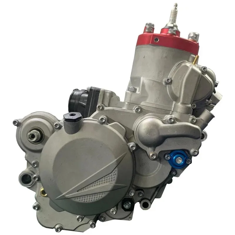 Fabrik Heißer Verkauf Racing Motor 300cc Wassergekühlte Zweitakt Manuelle Kupplung Einzylinder Straße Zwei-Radigen Motorrad Motor Image