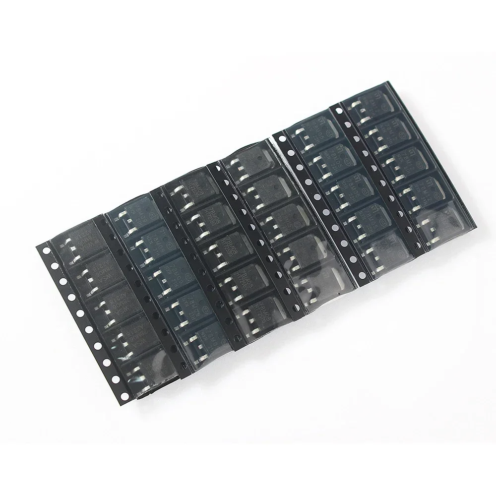 30PCS TO252 SMD Spannungsregler Transistor Triode Kit 78M05 78M06 78M08 78M09 78M12 78M15 Spannungsregler Triode Image