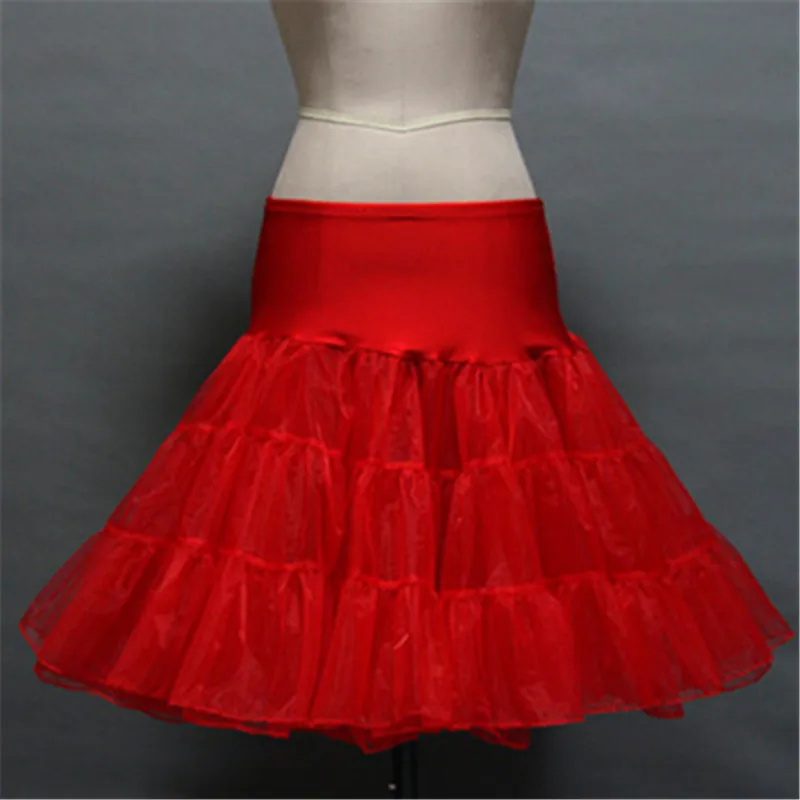 Kurzer Tutu Petticoat Krinoline 50er Jahre Swing Vintage Tutu 26" Retro Unterrock Petticoat Fancy Net Rockabilly