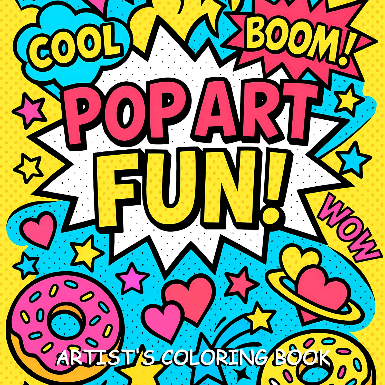 ARTIST'S Malbuch für Erwachsene, Stress abbauen, kräftig, einfach, DIY-Malerei, Zeichenbuch, Malerei, Kinder, Lernspielzeug Image