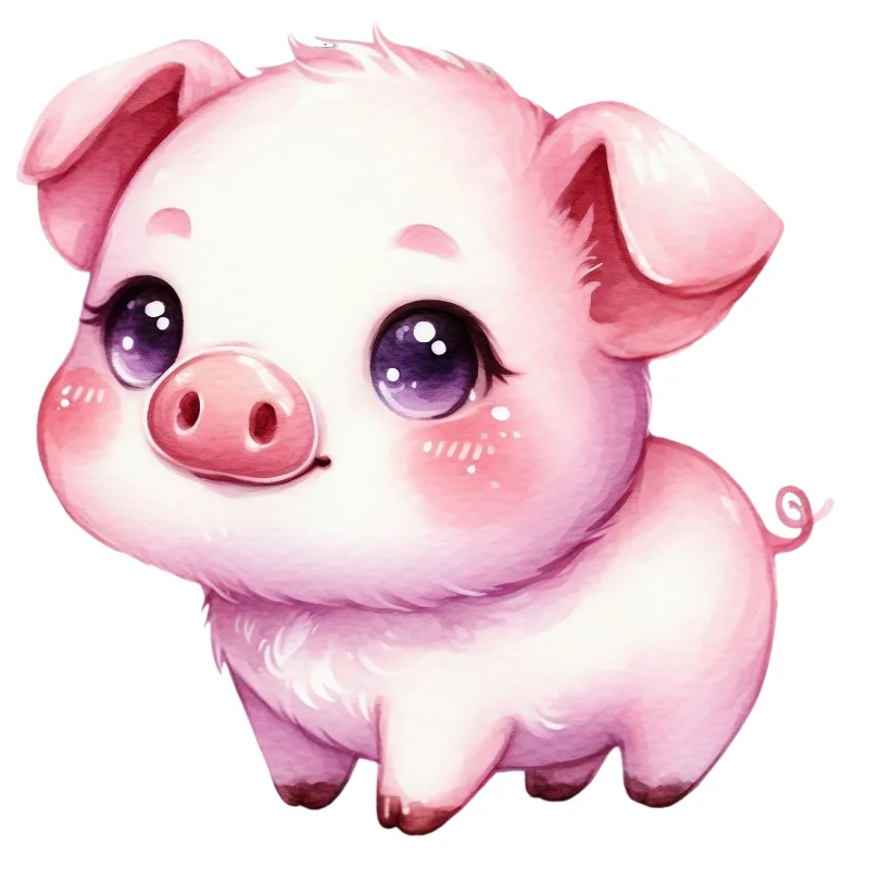 Niedliche Silikonform mit lockigem Schweineschwanz zur Herstellung von Fondant und Schokolade Image