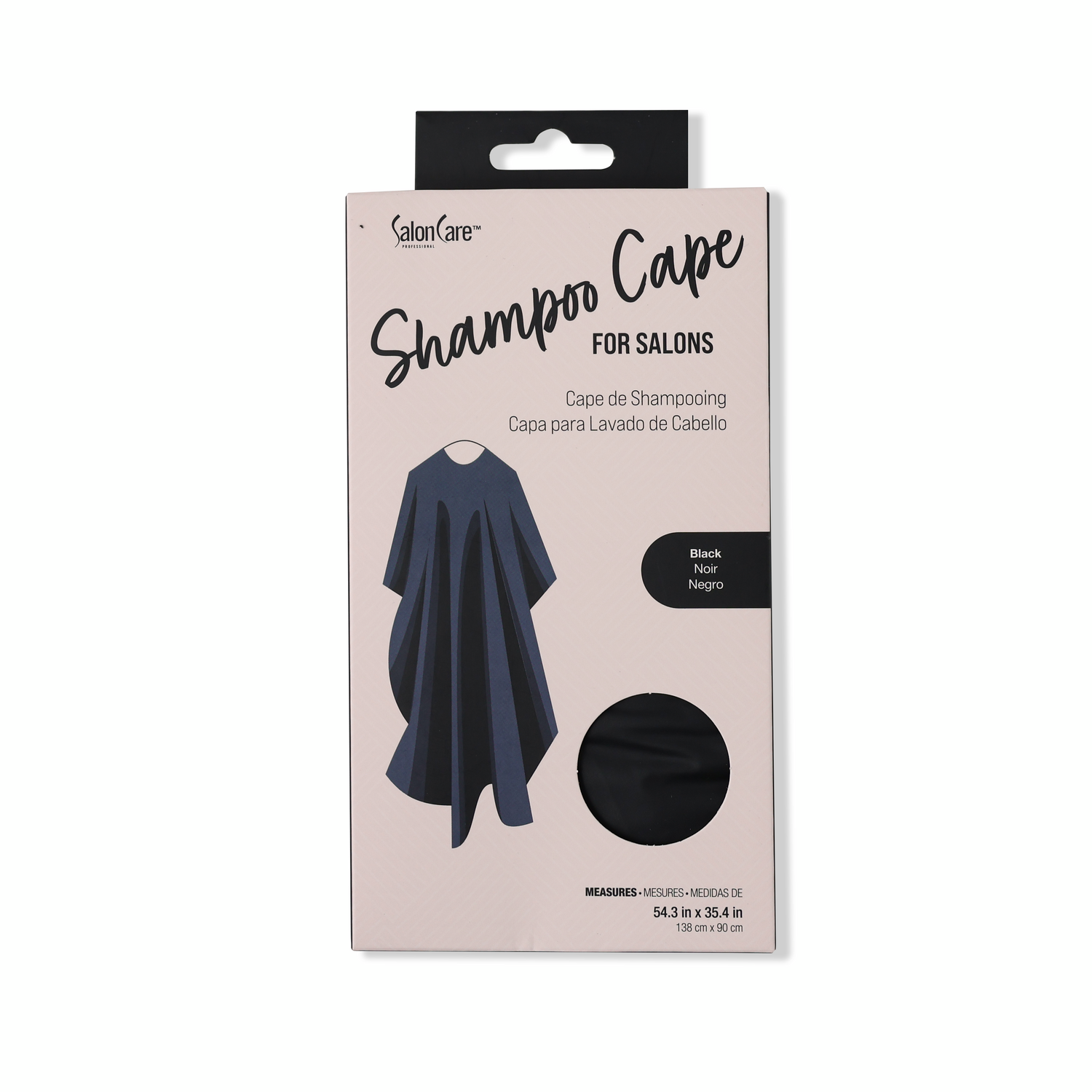 Salon Care Shampoo Cape Black each