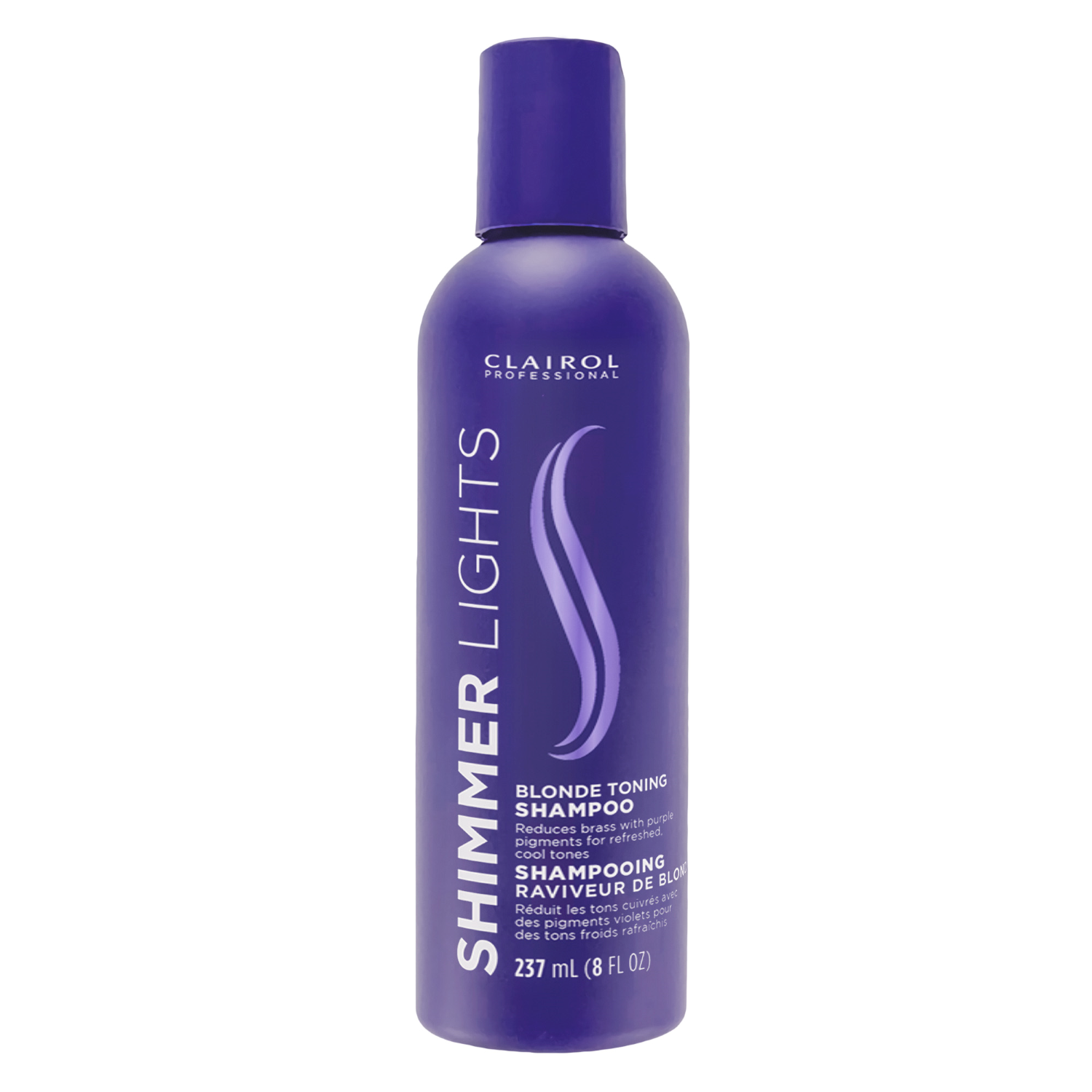 Clairol Professional Shimmer Lights Conditioning Purple Shampoo for Blonde & Silver 8 oz 8 oz