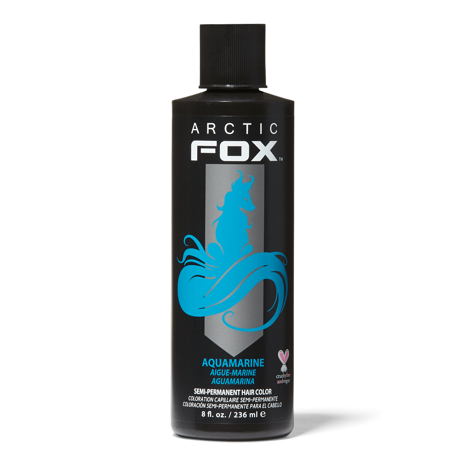 Arctic Fox Aquamarine Semi Permanent Hair Color 8 oz. 8 oz