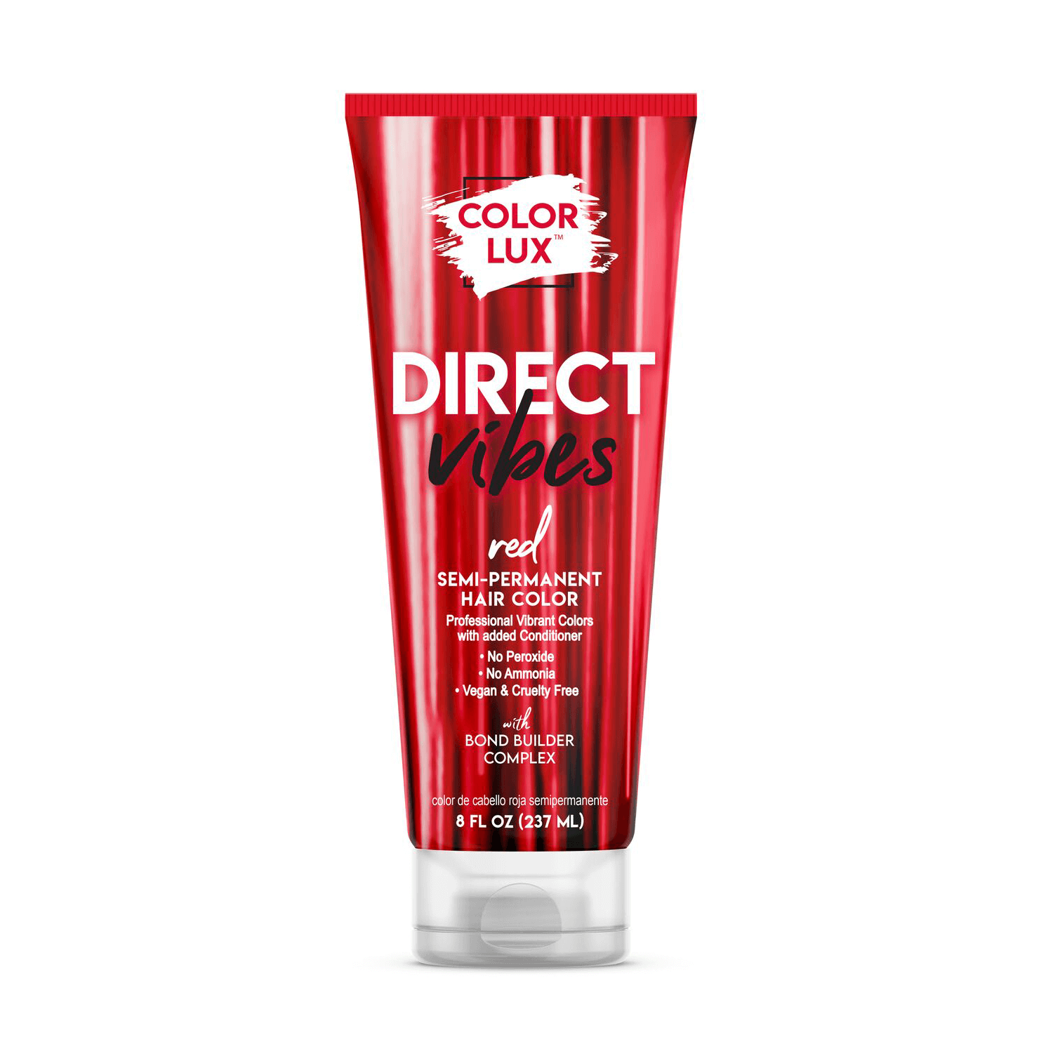 Color Lux Red Direct Vibes Semi Permanent Hair Color