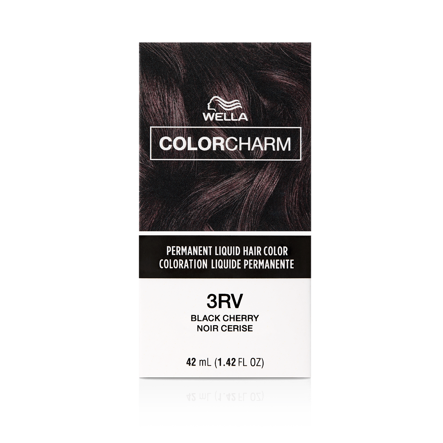 Wella 3RV Black Cherry Permanent Liquid Hair Color 1.42 Oz