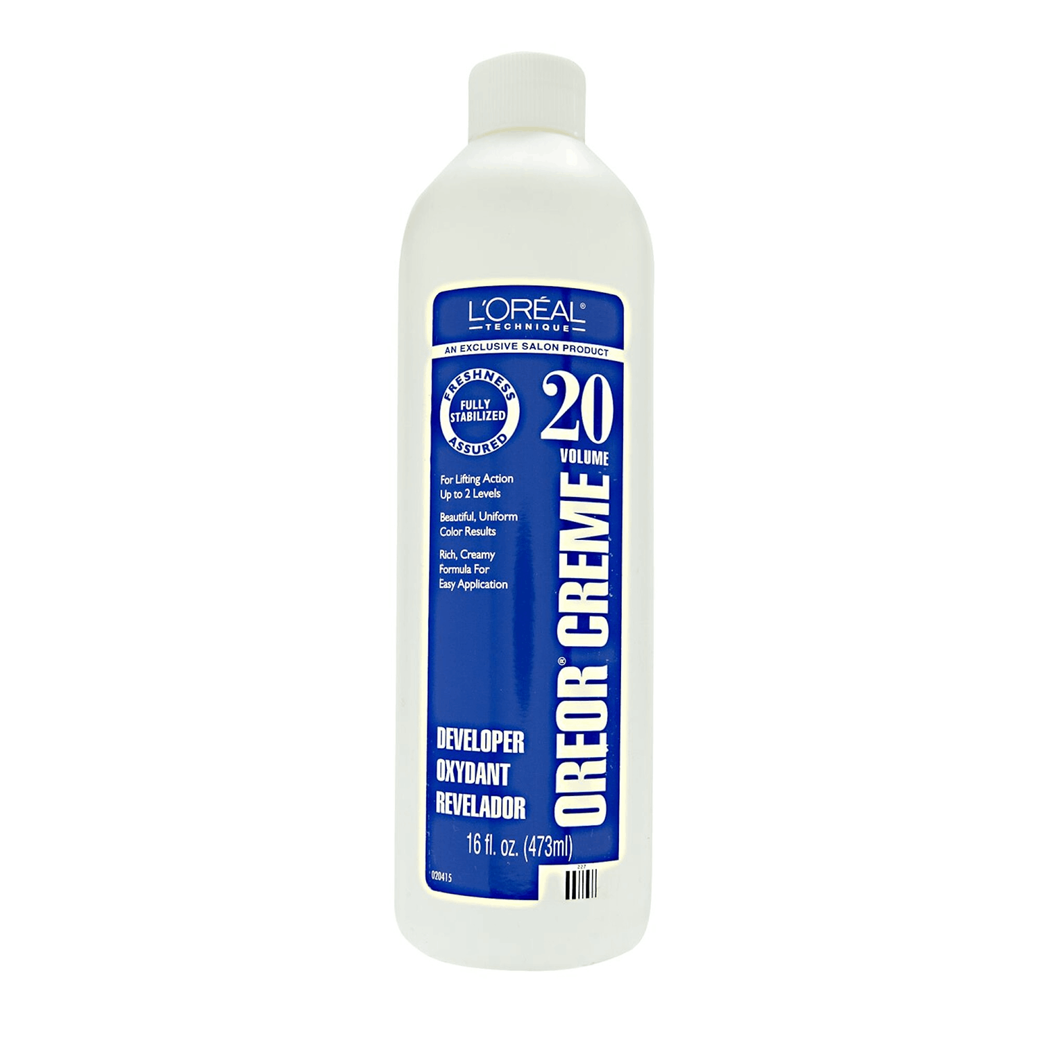 L'Oreal Oreor 20 Volume Crème Developer 16 Oz 16 Oz