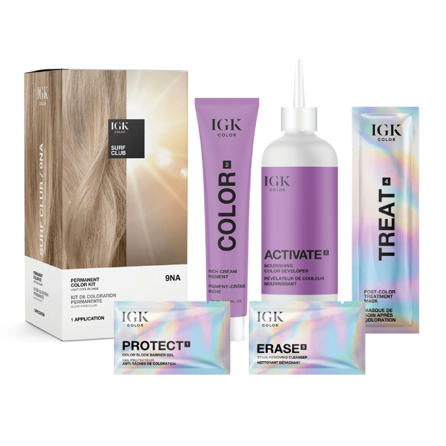 IGK Surf Club Permanent Color Kit