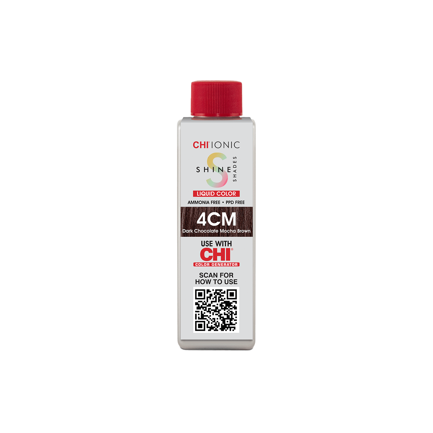 CHI Ionic Shine Shades 4CM Dark Mocha Brown