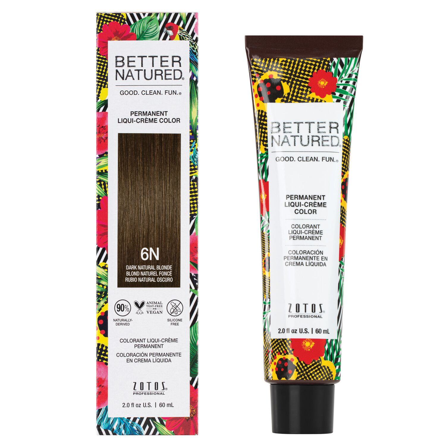 Better Natured 6N Dark Natural Blonde Permanent Liqui-Crème Hair Color