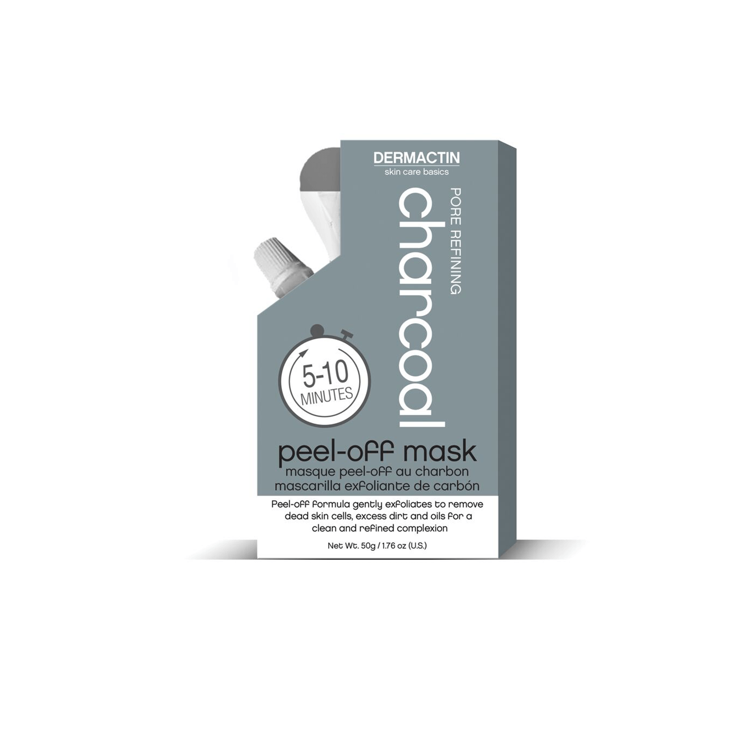 Dermactin-TS Pore Refine Charcoal Peel Off Mask 1.76 Oz