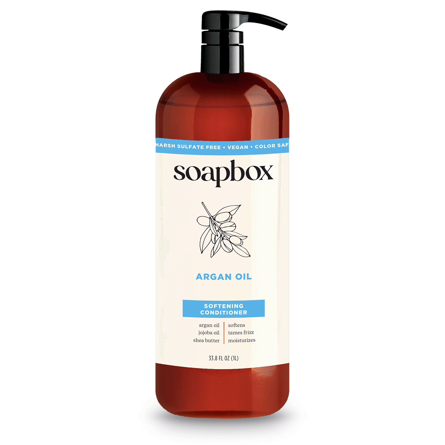 Soapbox Argan Oil Control & Soften Conditioner 33.8 oz 33.8 Oz