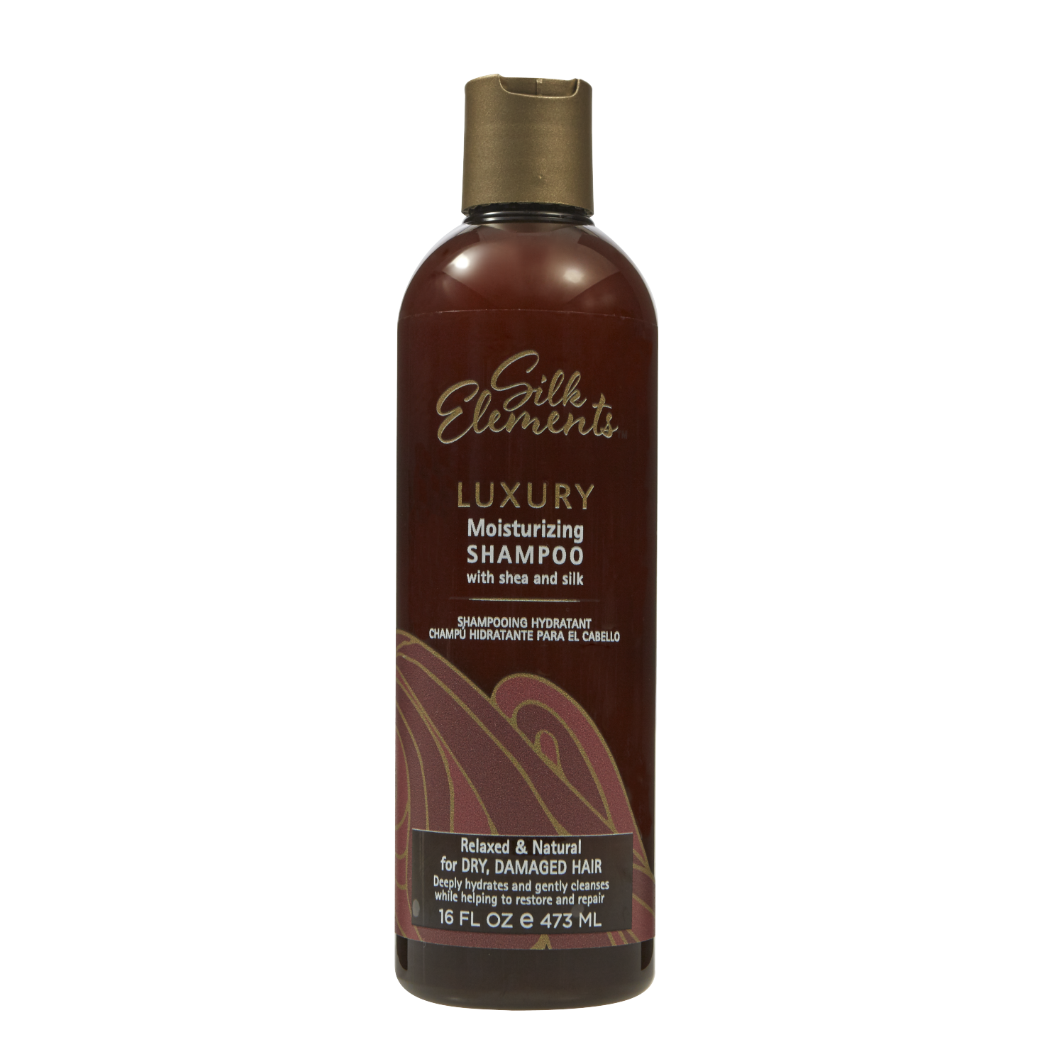 Silk Elements Luxury Moisturizing Shampoo 16 Oz