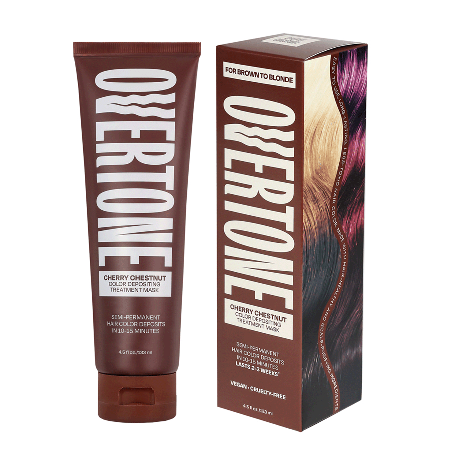 Overtone Color Depositing Treatment Mask Cherry Chestnut - 2146