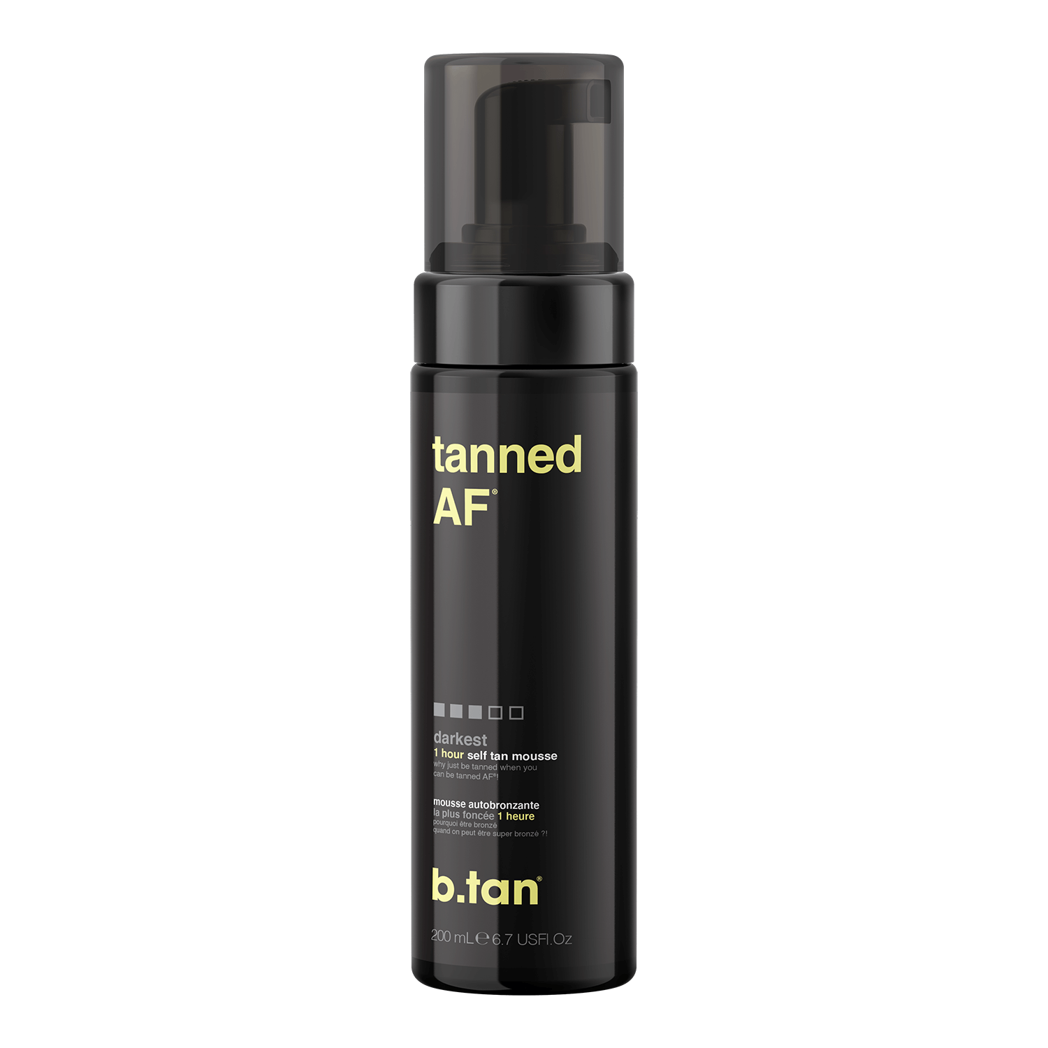 b.tan Tanned AF Self Tan Mousse - b.tan