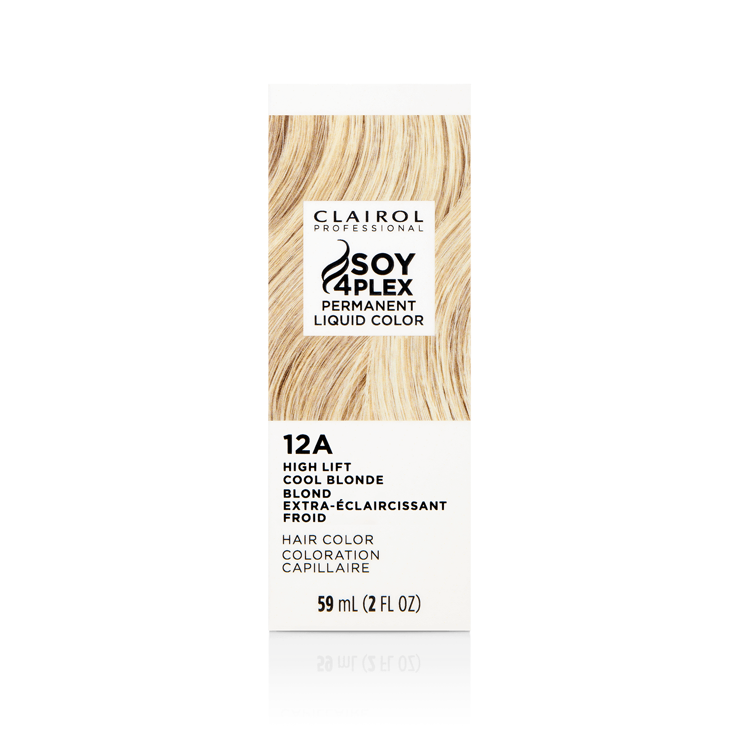 Clairol Professional 12A High Lift Cool Blonde Permanent Liquid Hair Color 2 oz