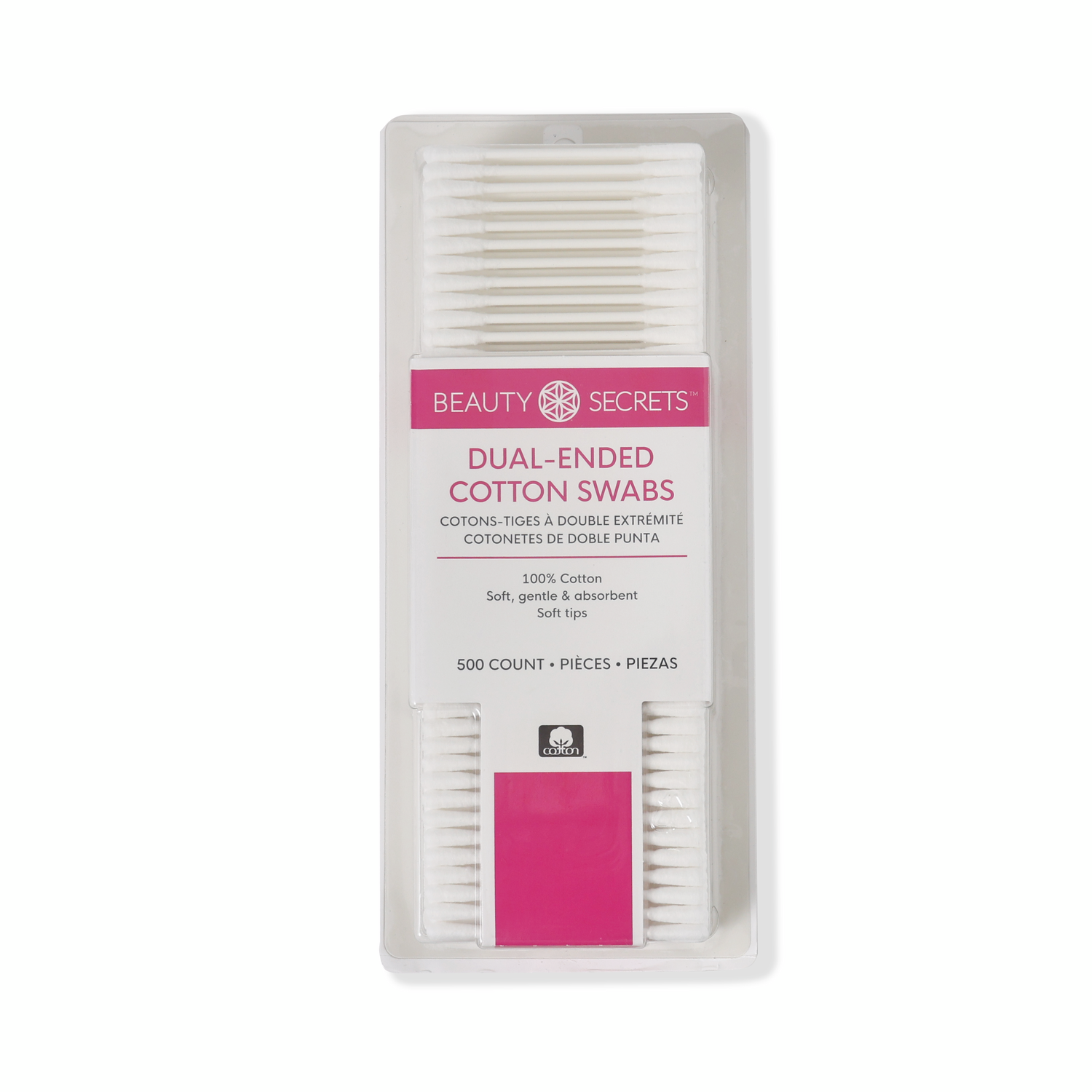 Beauty Secrets Dual Ended Cotton Swabs