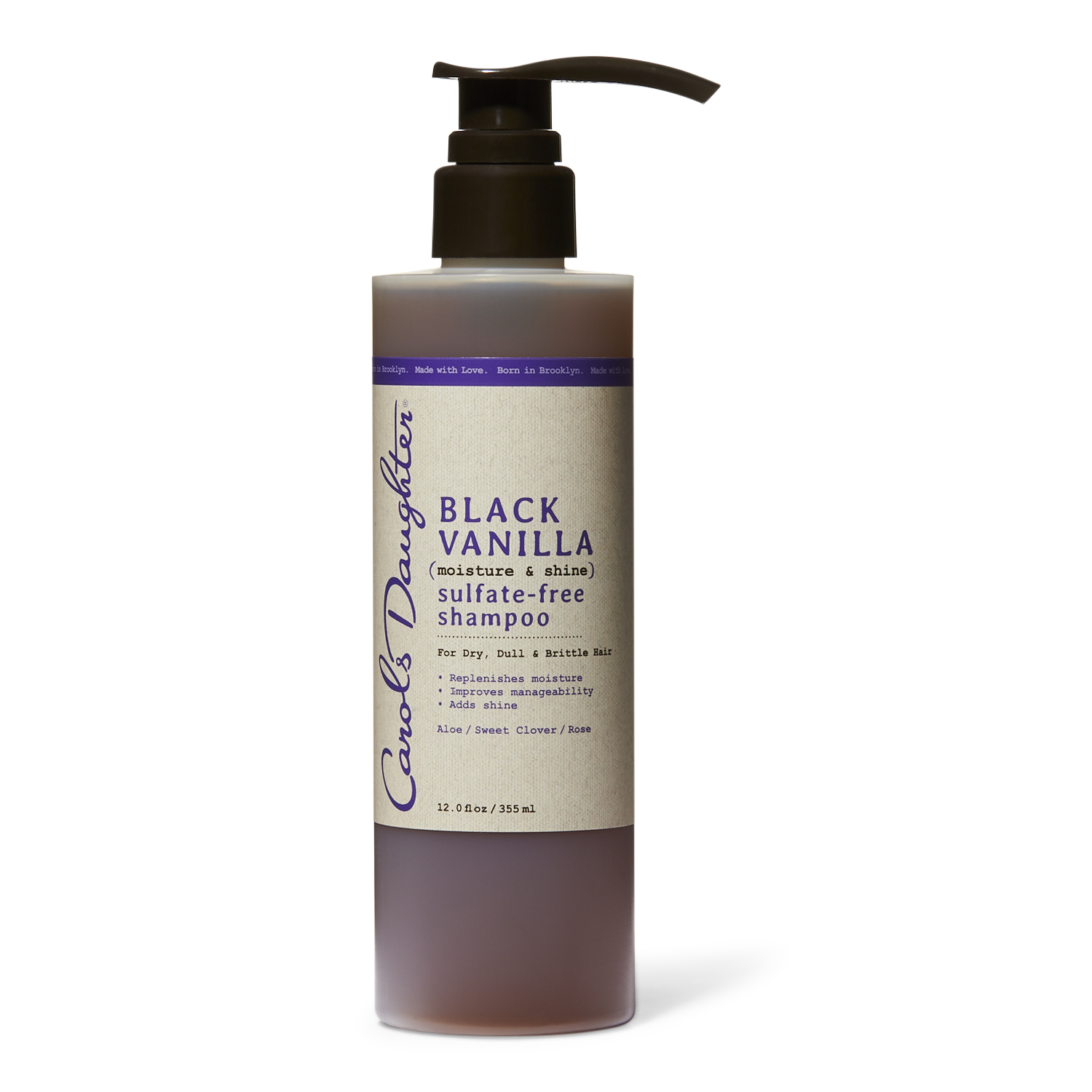 Carol's Daughter Black Vanilla Sulfate Free Shampoo 12 Fl Oz