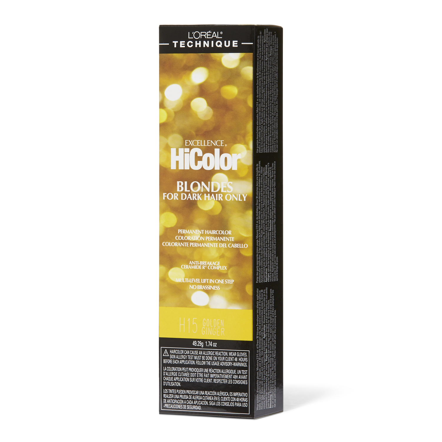 L'Oreal Golden Ginger Permanent Hair Color 1.74 Oz