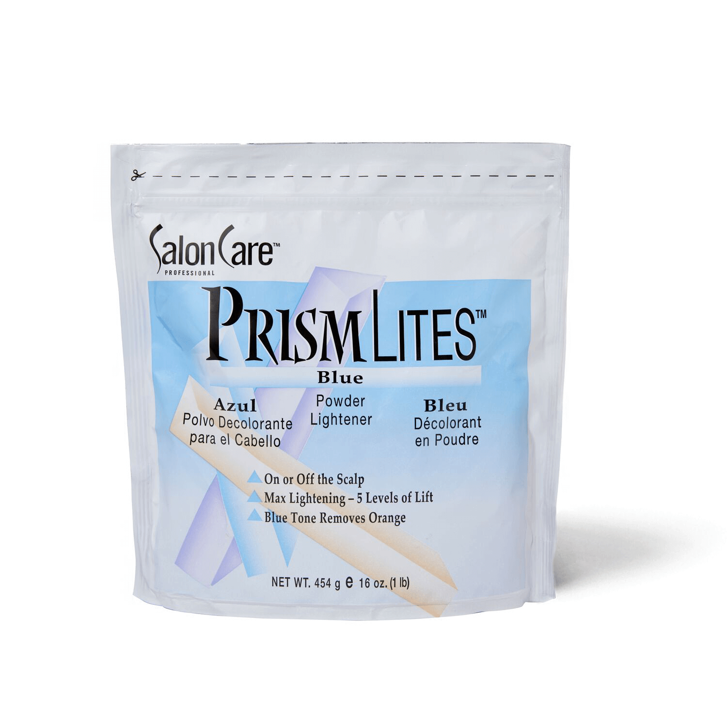Salon Care Prism Lites Blue Powder Lightener 1 lb 450.0000 Gram - Salon Care