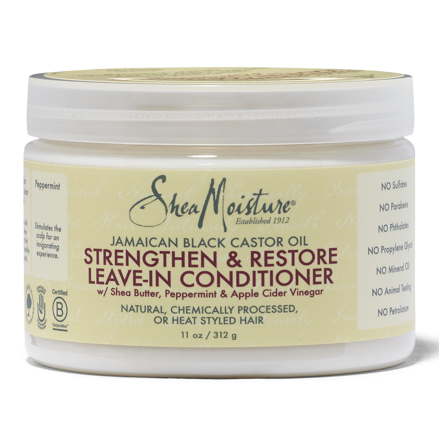 SheaMoisture Strengthen & Restore Leave In Conditioner 11 Fl Oz - SheaMoisture