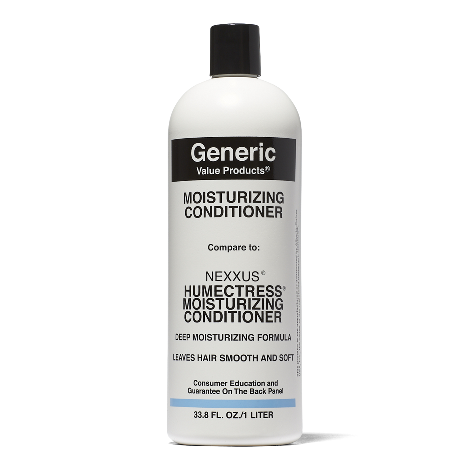 Generic Value Products Moisturizing Conditioner Compare to Nexxus Humectress Moisturizing Conditioner 33.8 oz 33.8 Oz