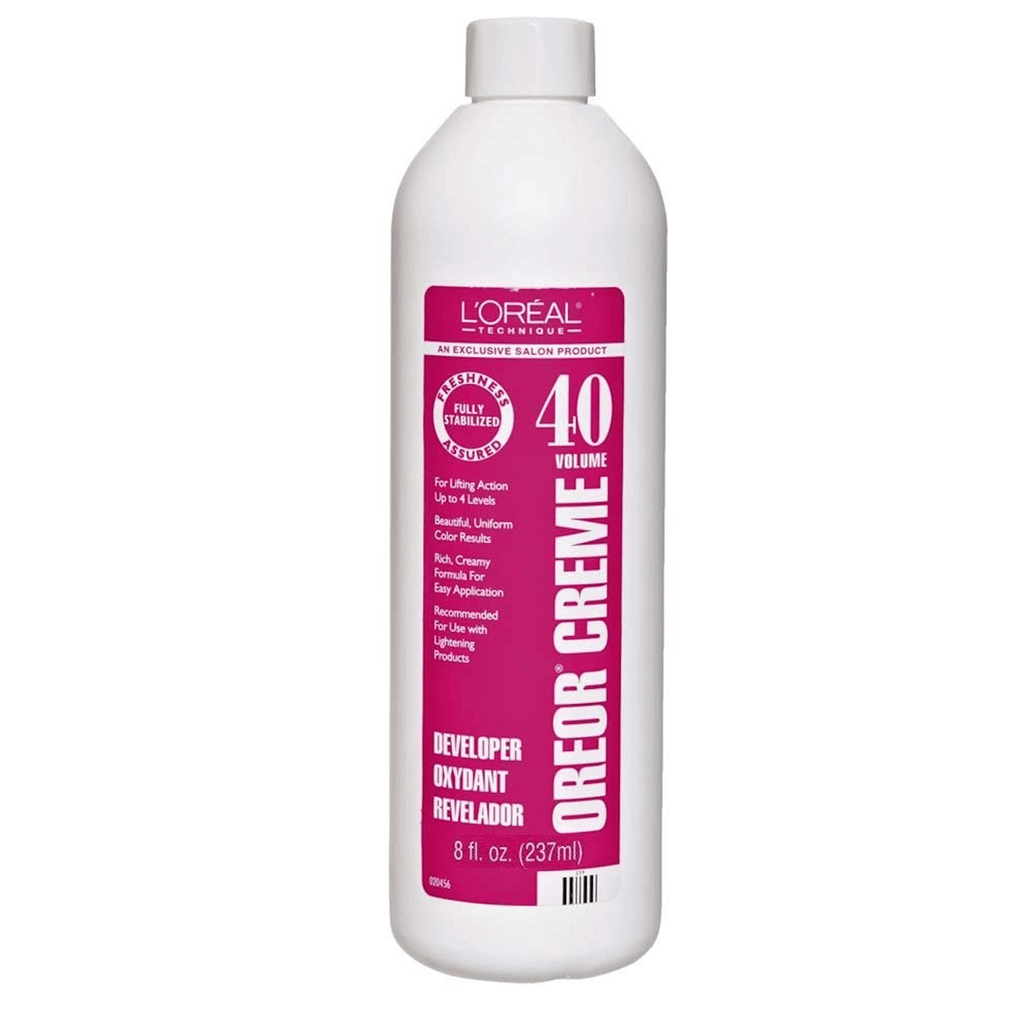 L'Oreal Oreor 40 Volume Creme Developer 8 Oz 8 oz