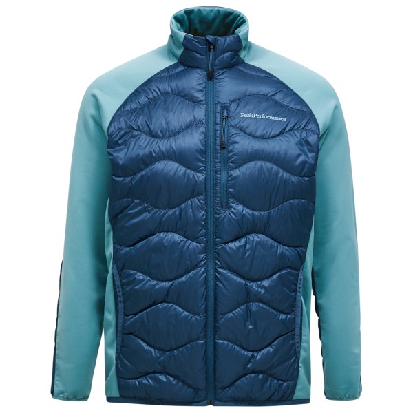 Peak Performance - Helium Down Hybrid Jacket - Daunenjacke Gr L blau