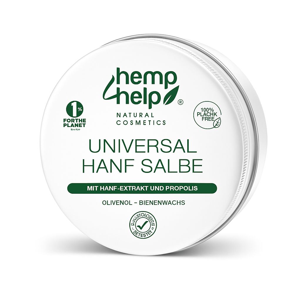 H4H Naturals® Bio Hanf Hautsalbe per pelle secca, sensibile e irritata
