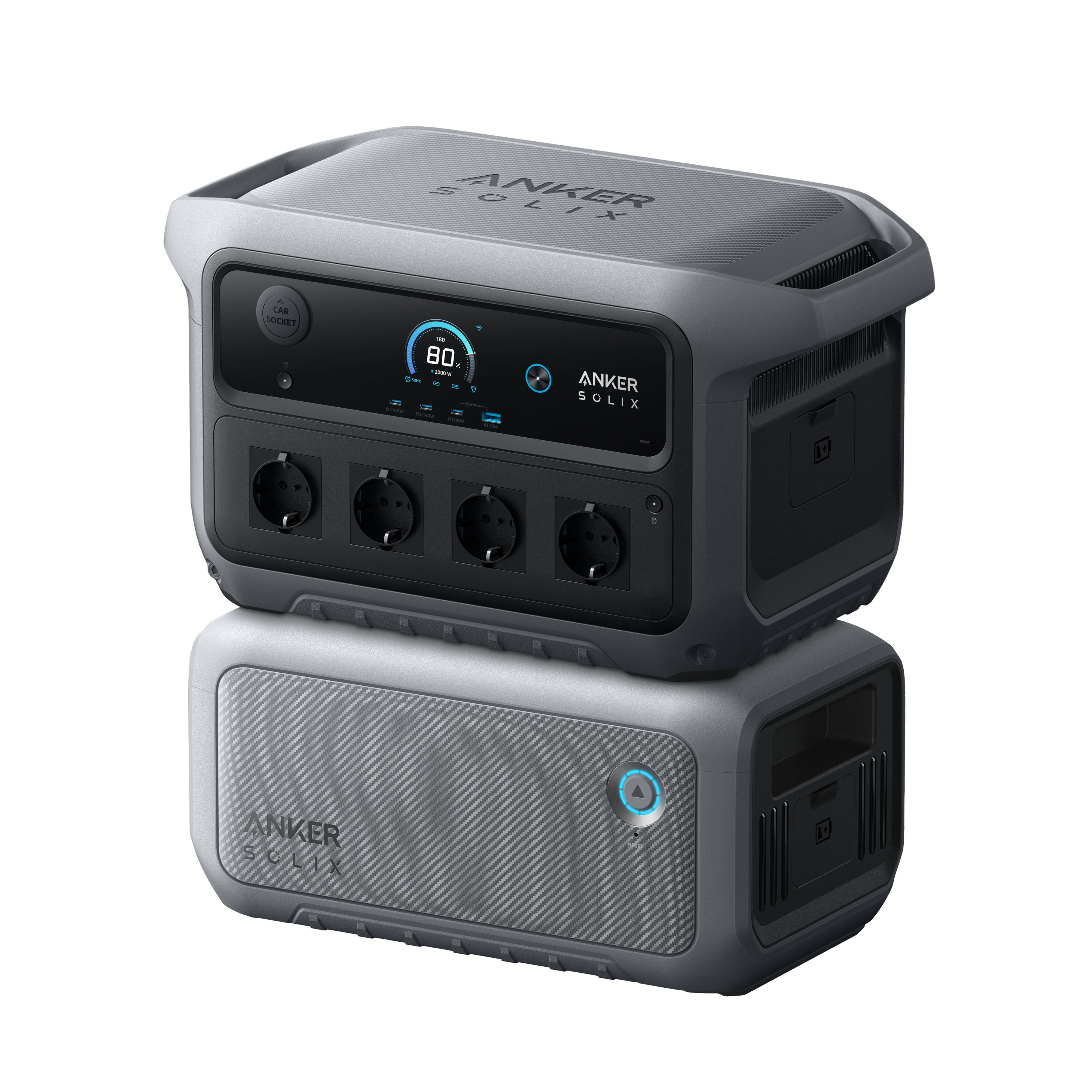 Anker SOLIX C2000 Gen 2 + Erweiterungsakku Image