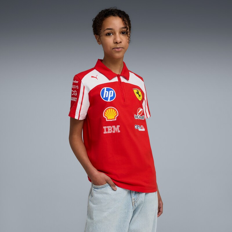 "Scuderia Ferrari 2026 Team Poloshirt – Kinder" Image