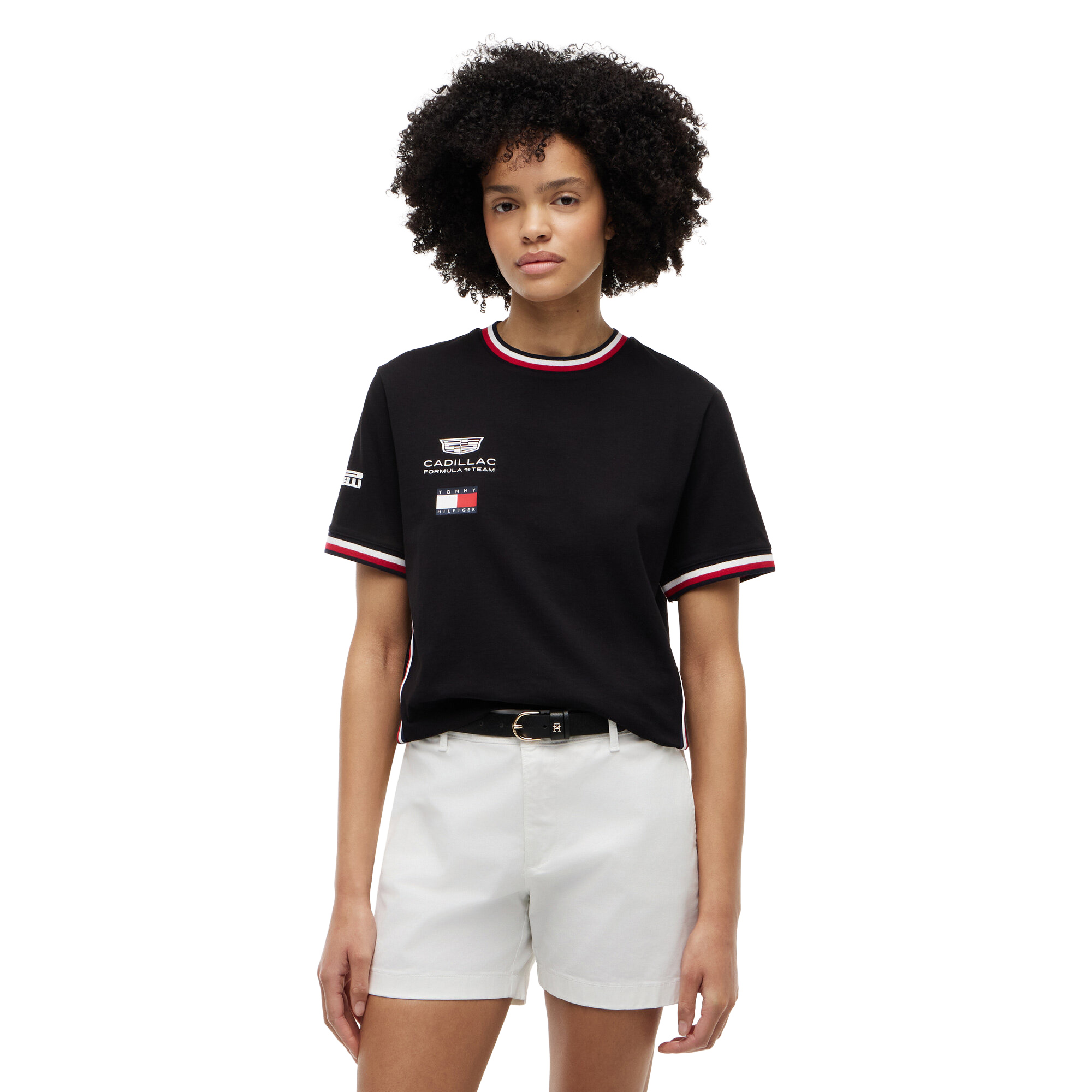 "Cadillac Tommy Hilfiger Team Replica T-Shirt - Schwarz" Image