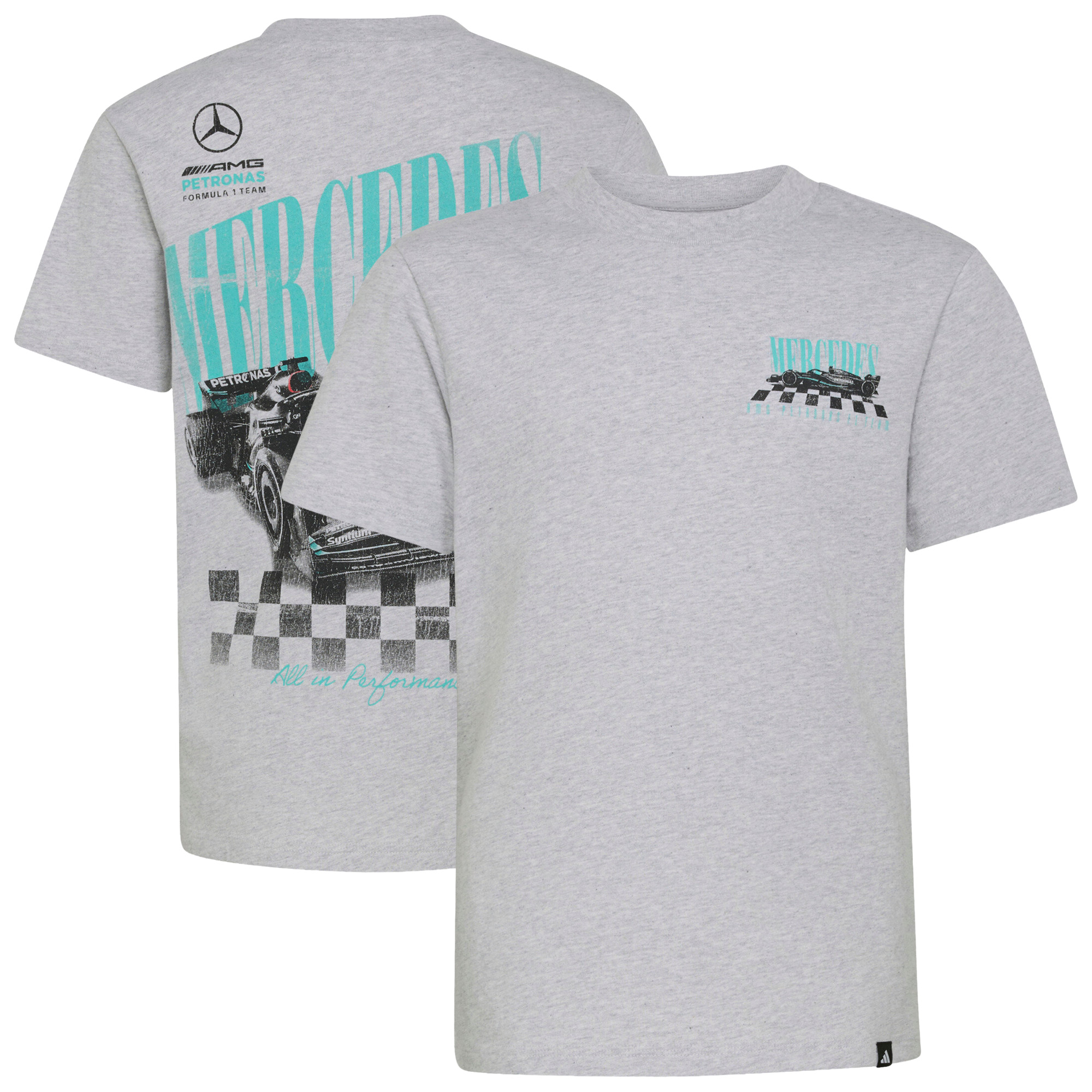 "Mercedes AMG Petronas F1 adidas Grafik-T-Shirt – Kinder" Image