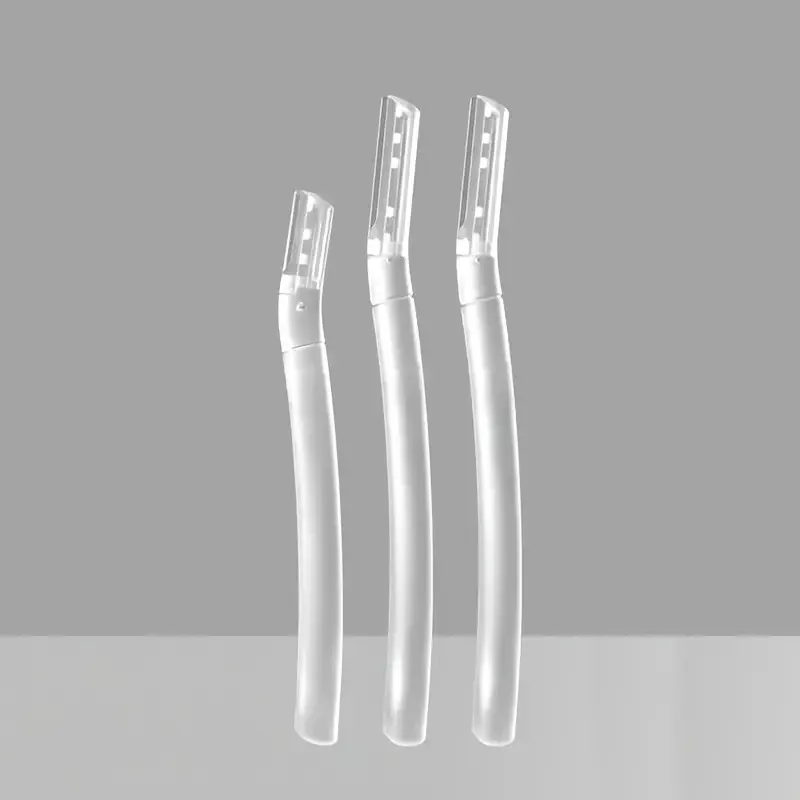3er-Pack professionelles Mehrzweck-Rasierer-Trimmer-Set – manueller Rasierer zur Gesichtshaarentfernung, Peeling-Dermaplaning-Werkzeug Image