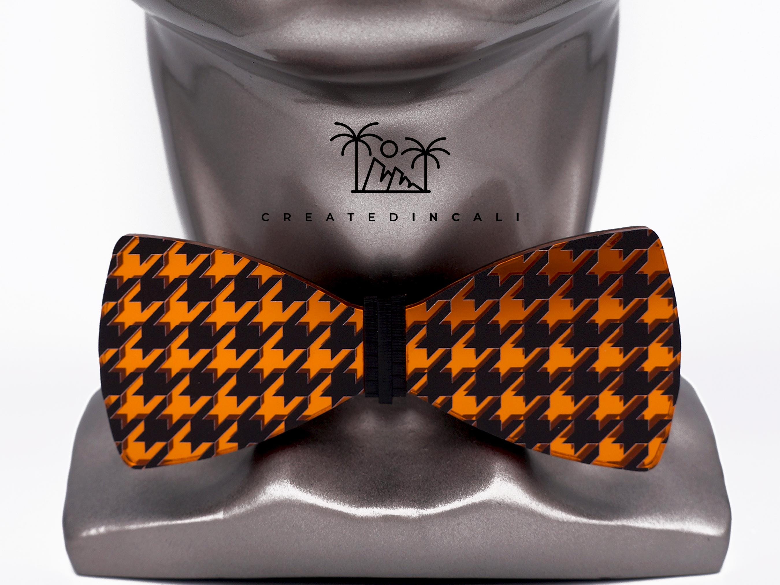 Papillon in rame, papillon a specchio, papillon unico, papillon da donna, papillon nero, regalo di anniversario, papillon in legno, papillon, papillon