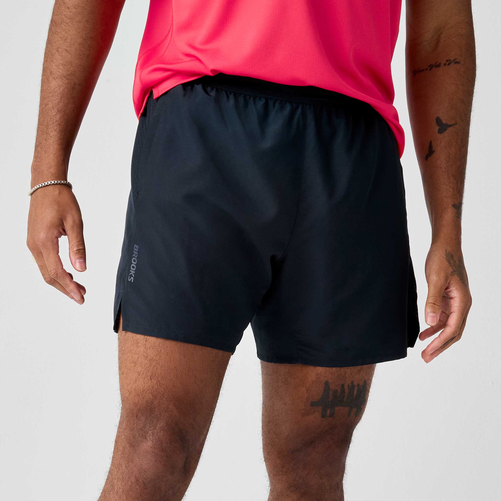 Brooks Dash 2-in-1 Short Men's Running Apparel Black