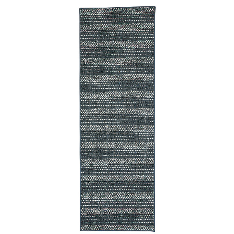 Roman Custom Rug - Rectangle, Deep Sea, 2', 13' - Ballard Designs